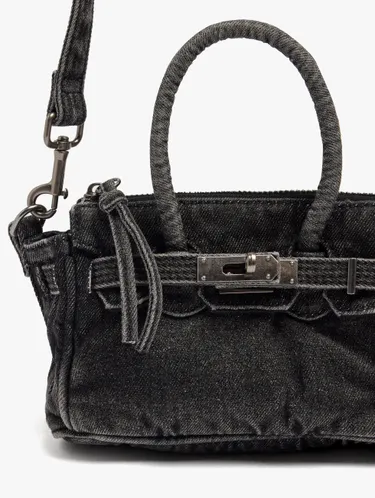 Crossbody Bag Denim With Pendant 248271 — image 2