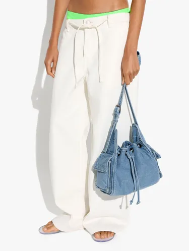 Denim Shoulder Bag 248272 — image 3