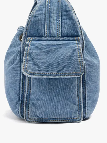 Denim Shoulder Bag 248272 — image 2