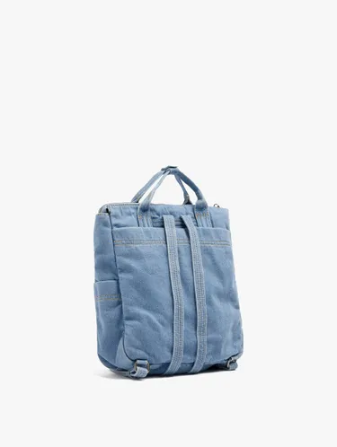 Denim Backpack With Washed Effect 248283 — image 2