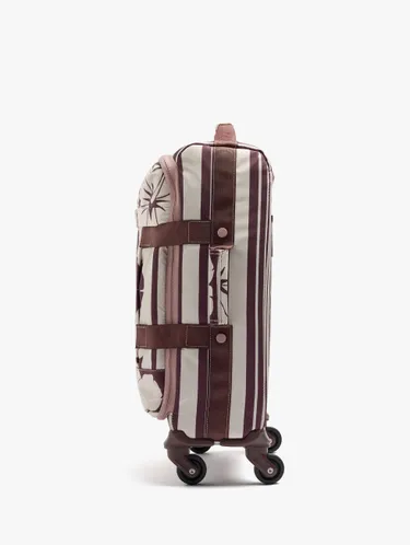 Floral Printed Nylon Travel Suitcase 248423 — image 3