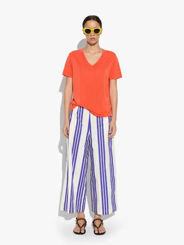 T-Shirt With V-Neck 248453 — image 1