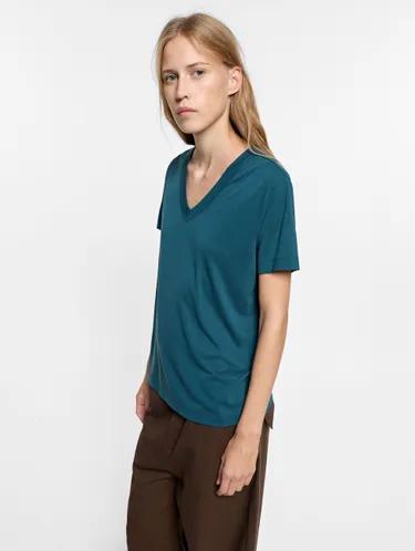 T-Shirt With V-Neck 248453 — image 6