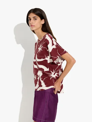 Cotton T-Shirt With Print 248479 — image 2