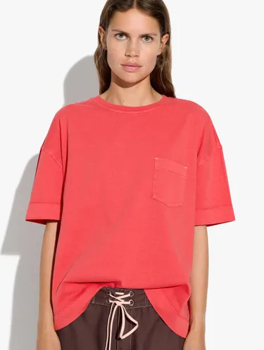 Plain Cotton T-Shirt With Pocket 248546 — image 3
