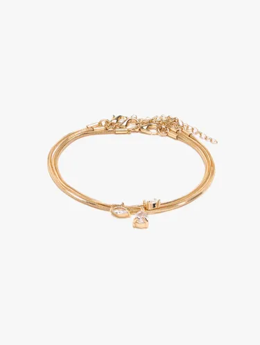 Set Of Bracelets With Zirconia Pendants 248554 — image 1