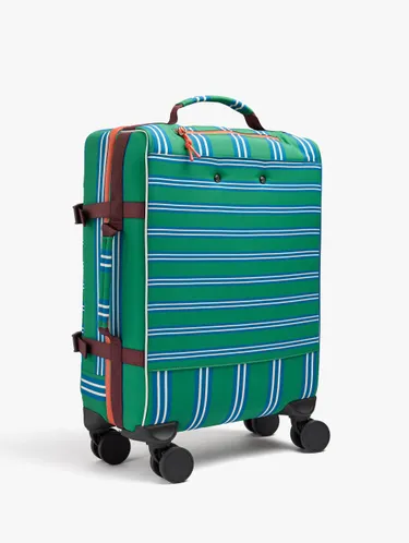 Striped Nylon Suitcase 248576 — image 2