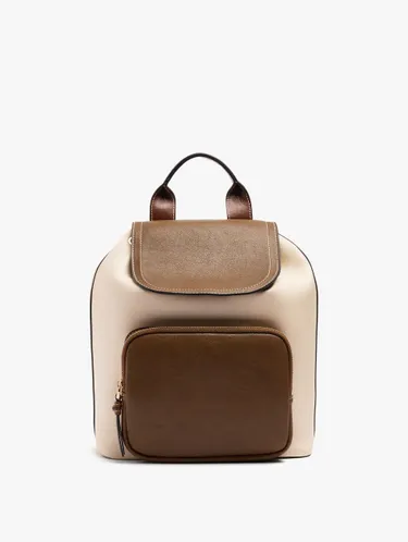 Backpack Color Block With Flap 248692 — image 1
