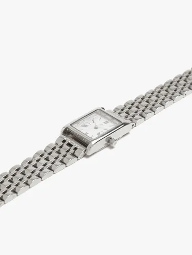 Rectangular Watch With Stainless Steel Bracelet 248706 — image 2