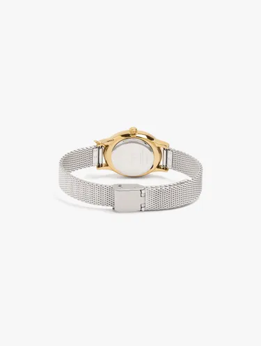 Bicolor Watch With Metallic Mesh Charm 248707 — image 2