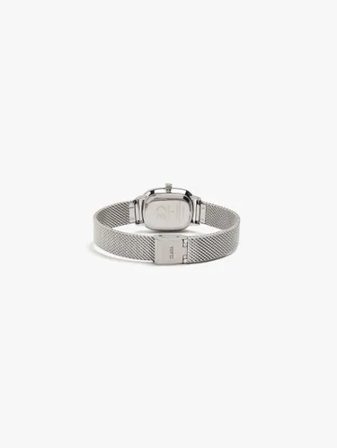 Rectangular Watch With Metal Mesh 248710 — image 2