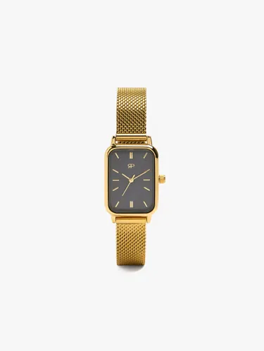 Rectangular Watch With Stainless Steel Metal Mesh 248712 — image 1