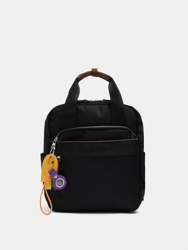 Basic Nylon Backpack With Strap 248717 — image 1
