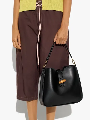 Plain Shoulder Bag With Crossbody Bag 248798 — image 3