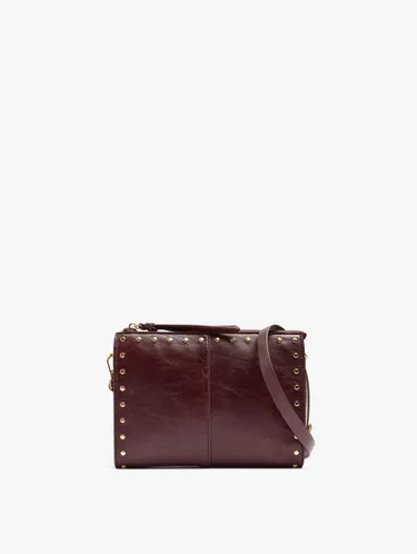 Crossbody Bag With Cracked Effect With Studs 248853 — image 1