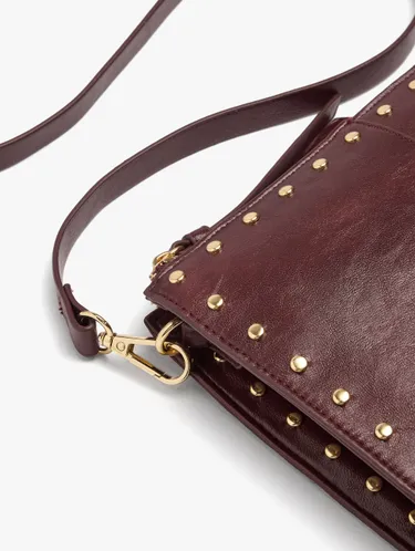 Crossbody Bag With Cracked Effect With Studs 248853 — image 3