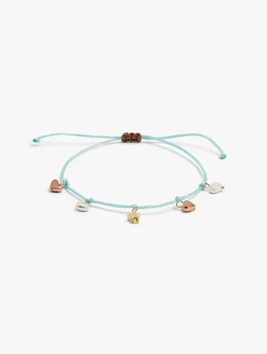 Adjustable Bracelet With Heart And Star Charms 248868 — image 1