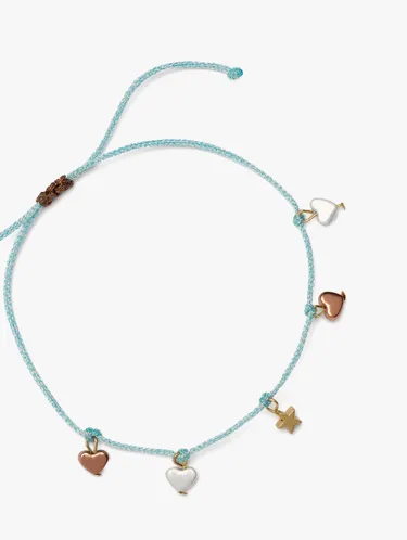 Adjustable Bracelet With Heart And Star Charms 248868 — image 2