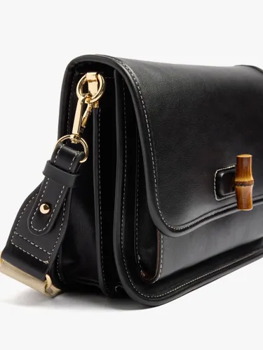 Shoulder Bag With Flap And Crossbody Bag Strap 248886 — image 3