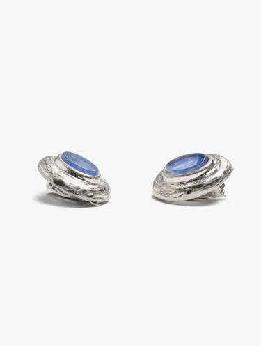 Oval Earrings With Stone 249057 — image 3