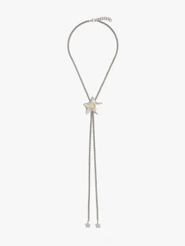 Long Star Necklace With Stone 249059 — image 1