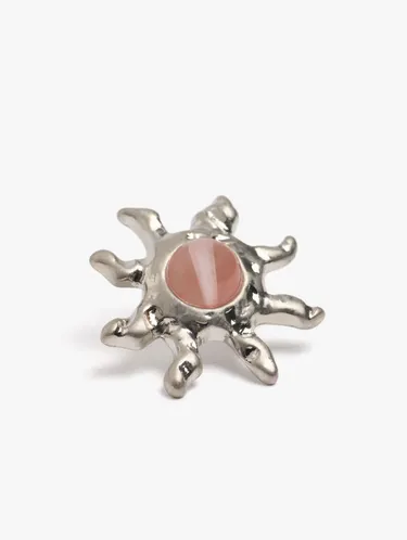 Sun Earrings With Stone 249086 — image 2