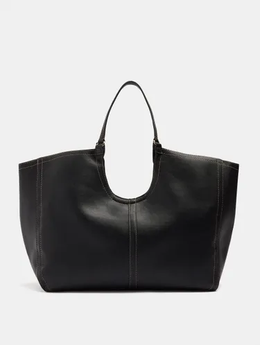 Shopper Bag With Topstitching L 249617 — image 4