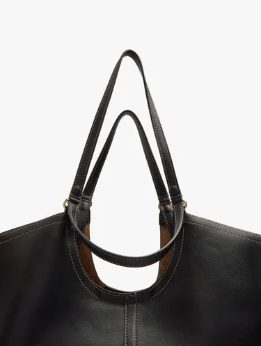 Shopper Bag With Topstitching L 249617 — image 5