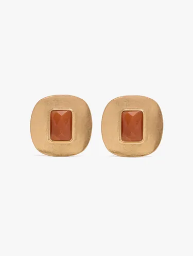 Maxi Earrings With Rectangular Stone 249917 — image 1
