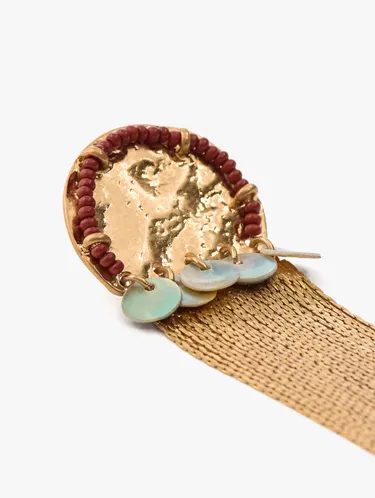 Maxi Cascade-Effect Earrings With Shells 249928 — image 2