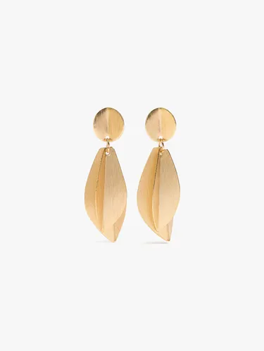 Long Earrings With Leaves 249937 — image 1