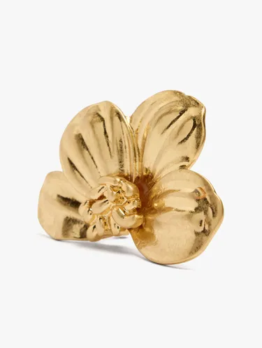 Maxi Half-Flower Earrings 249939 — image 2