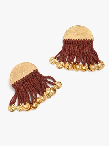 Centre Earrings With Fringes 249944 — image 2