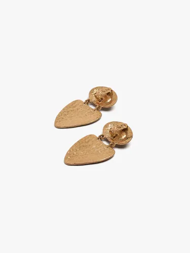 Inverted Triangle Earrings With Shells 249947 — image 2