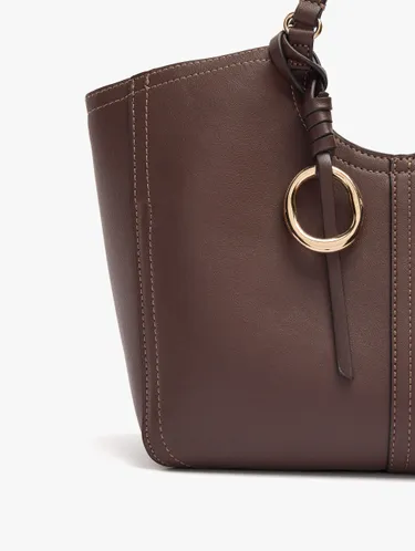 Shopper Bag With M Topstitching And Hanger 250010 — image 3