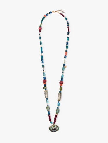 Long Necklace With Multicolour Beads 250263 — image 1