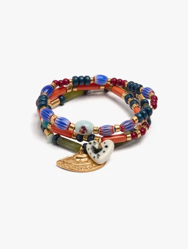 Set Of Bracelets With Beads And Pendants 250278 — image 1