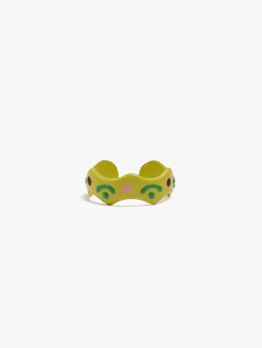 Wavy Enamel Ring 250610 — image 1