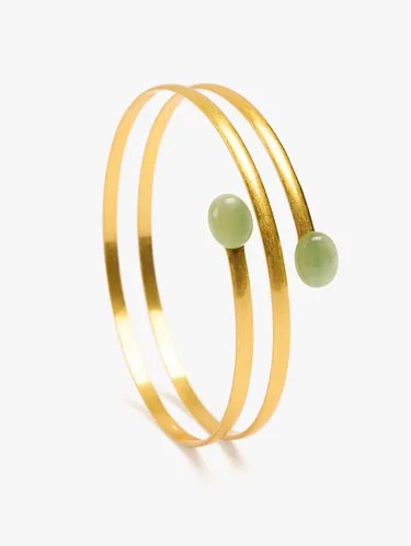 Spiral Bracelet With Stones 250749 — image 2
