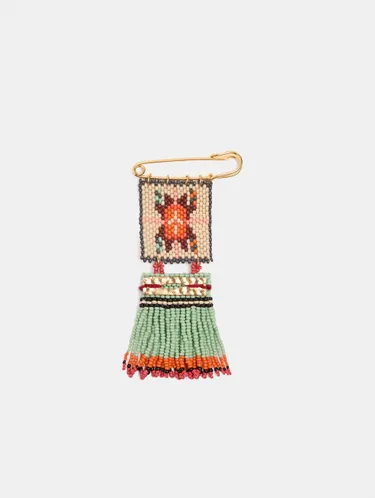 Brooch With Multicolor Beads 250752 — image 1