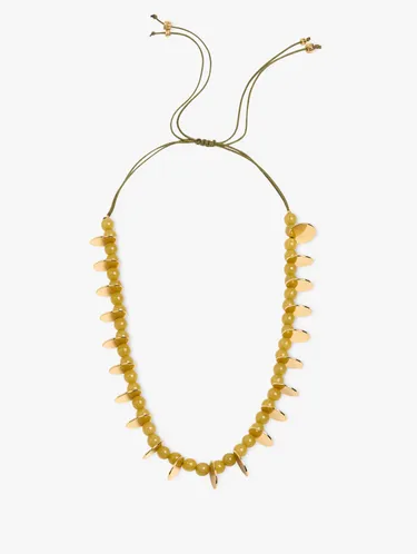Short Necklace With Beads And Medals 250860 — image 1