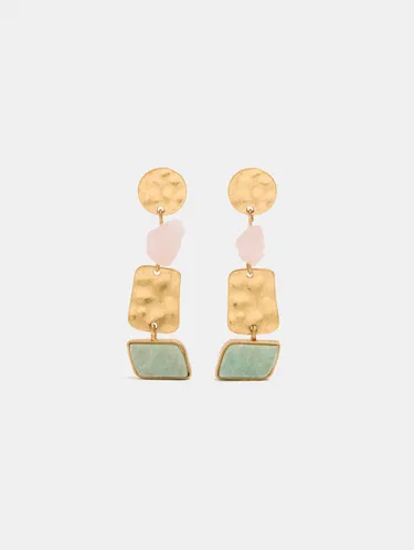 Long Earrings With Stone 250876 — image 1