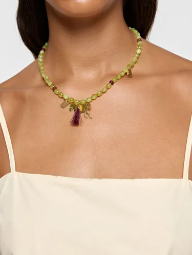 Beaded Necklace With Horse Pendant 250885 — image 3