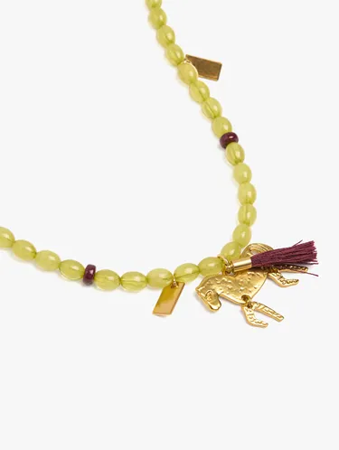 Beaded Necklace With Horse Pendant 250885 — image 2