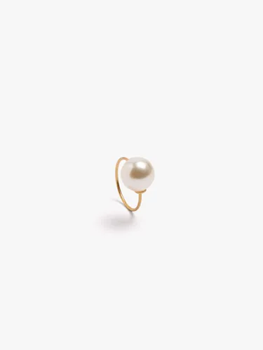Thin Pearl Ring With Pearl 251115 — image 3