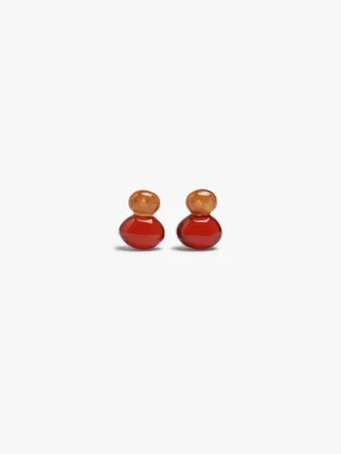 Oval Resin Earrings 251667 — image 1