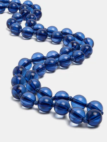 Long Resin Bead Necklace 251707 — image 2