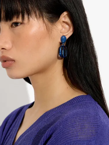Transparent Resin Earrings 251709 — image 3