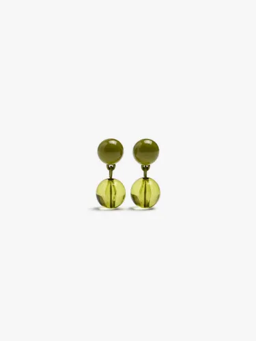 Resin And Enamel Bead Earrings 251719 — image 1