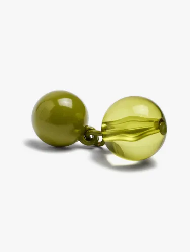 Resin And Enamel Bead Earrings 251719 — image 2